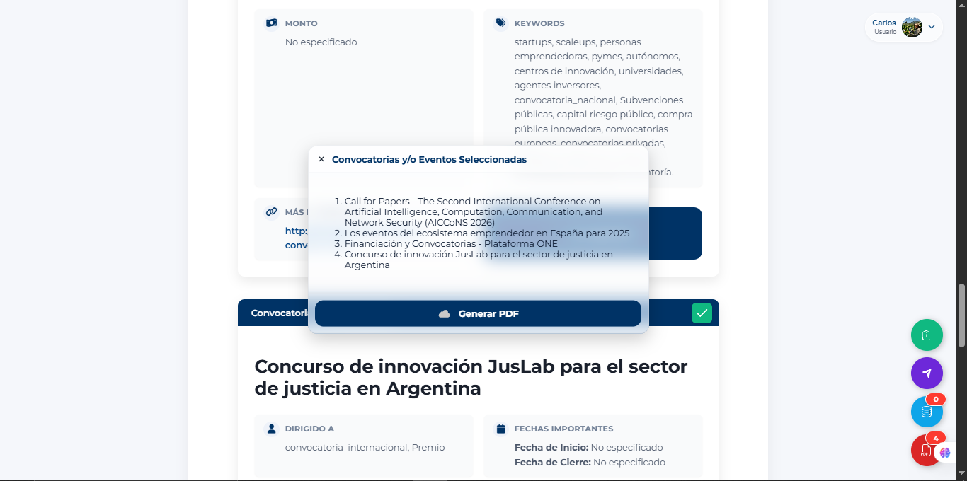 Content Curation interface for digital magazine